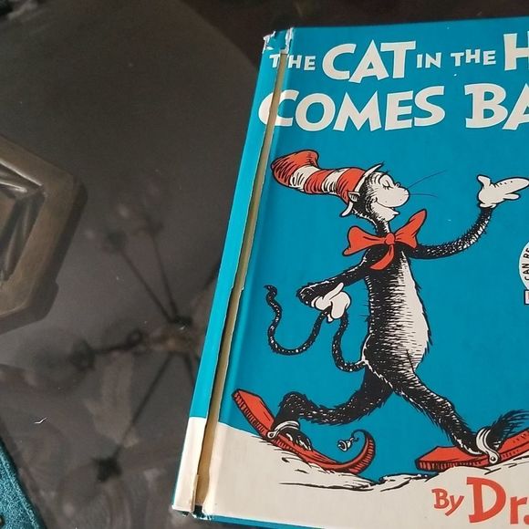 The Cat in The Hat Comes Back By Dr. Seuss Vintage Rare Edition 1958 - Picture 8 of 11
